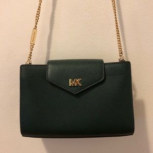 Leather Crossbody Bag by Michael Kors